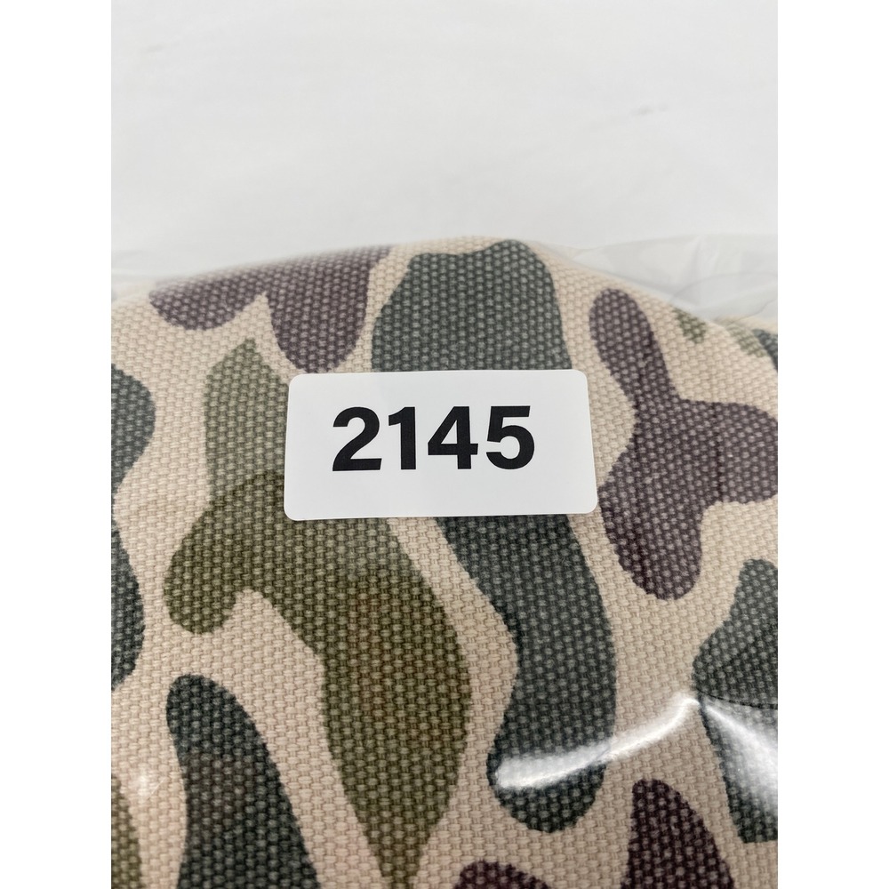 No Boundaries Camo Canvas Shirt Jacket Mens Large Green Brown Corduroy Full Zip - Picture 9 of 9
